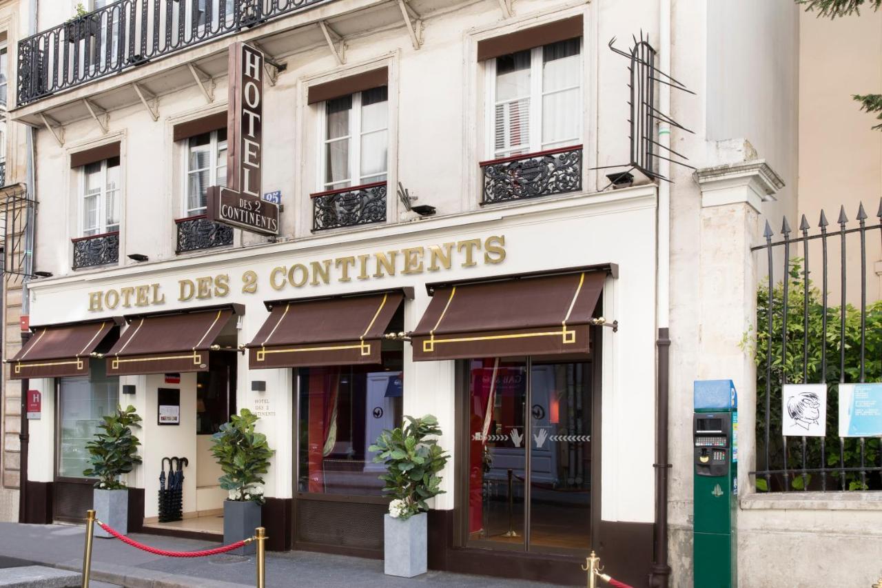 Hotel Des Deux Continents Paris Exterior foto